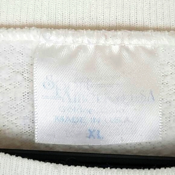 VINTAGE SPORTS AMERICA USA SWEATSHIRT W HAWAIIN TROPICAL DETAIL, SZ XL - Picture 4 of 11